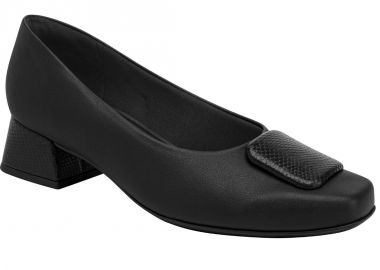 Γόβες με χαμηλό τακούνι | Piccadilly | 160092 | Μαύρο | (779-25571) - Piccadilly - 